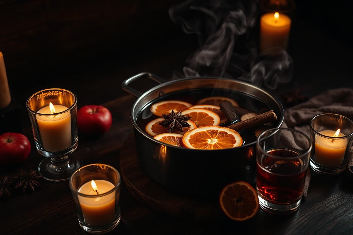 Mulled Spiced Rum made with Dilay 1949 Spiced Rum